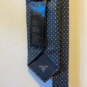 Prada Milano tie.